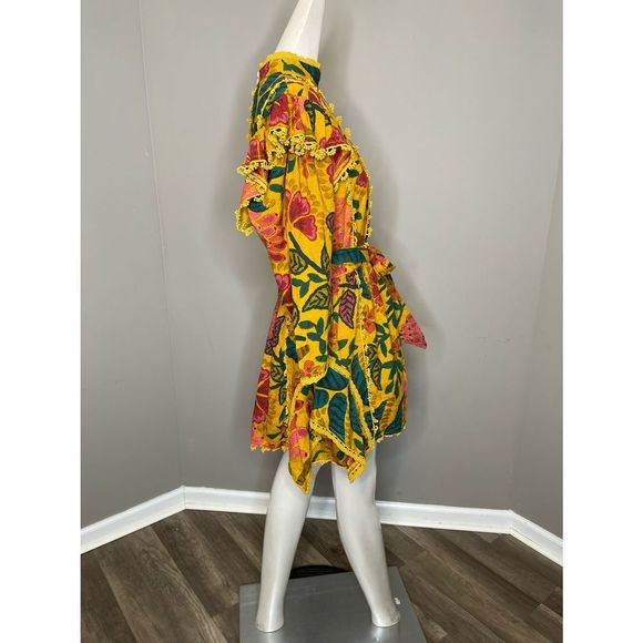 Farm Rio
Cotton Ruffle Minidress - Picture 8 of 10